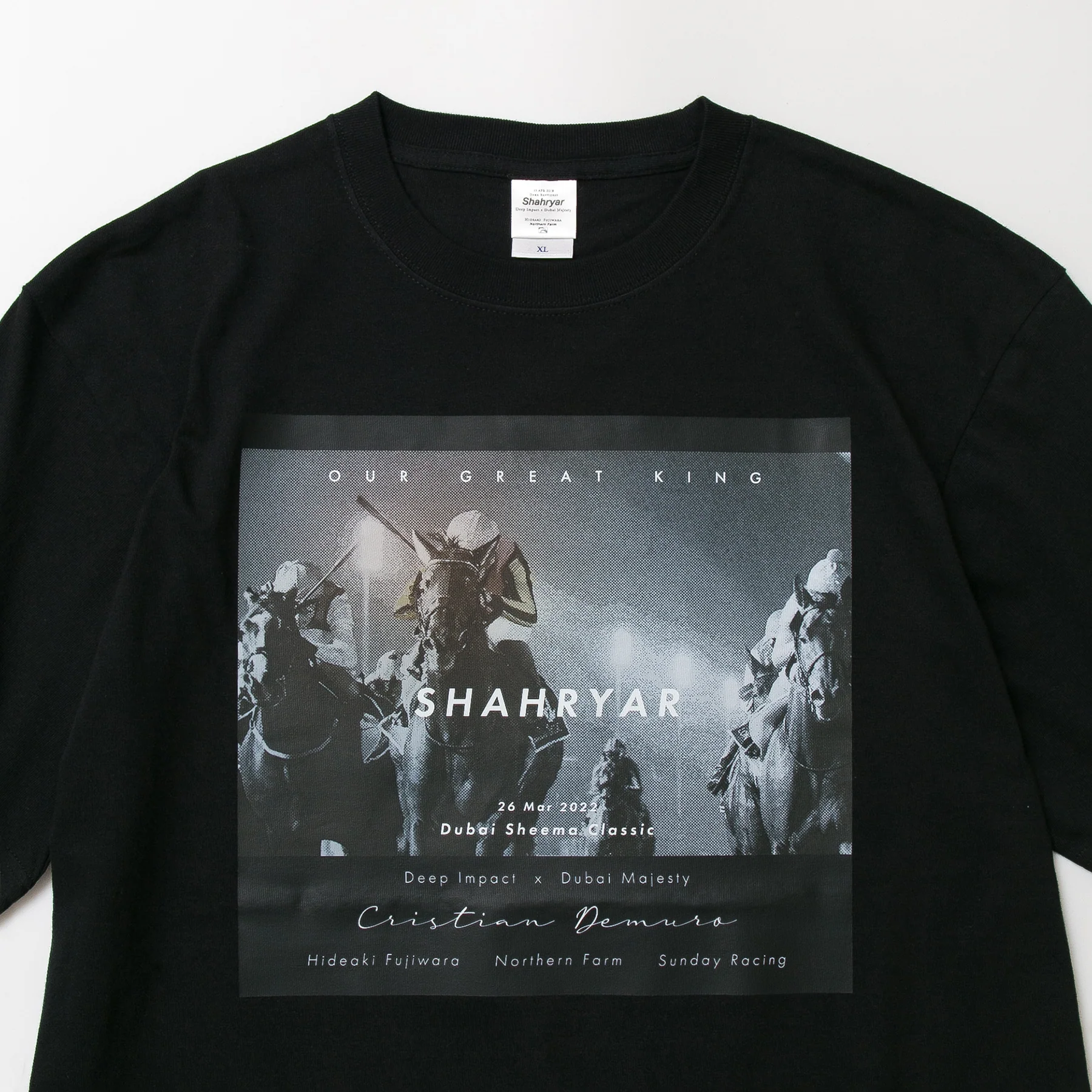 【HORSE GOODS net】シャフリヤール・TシャツA(黒) - Image 8