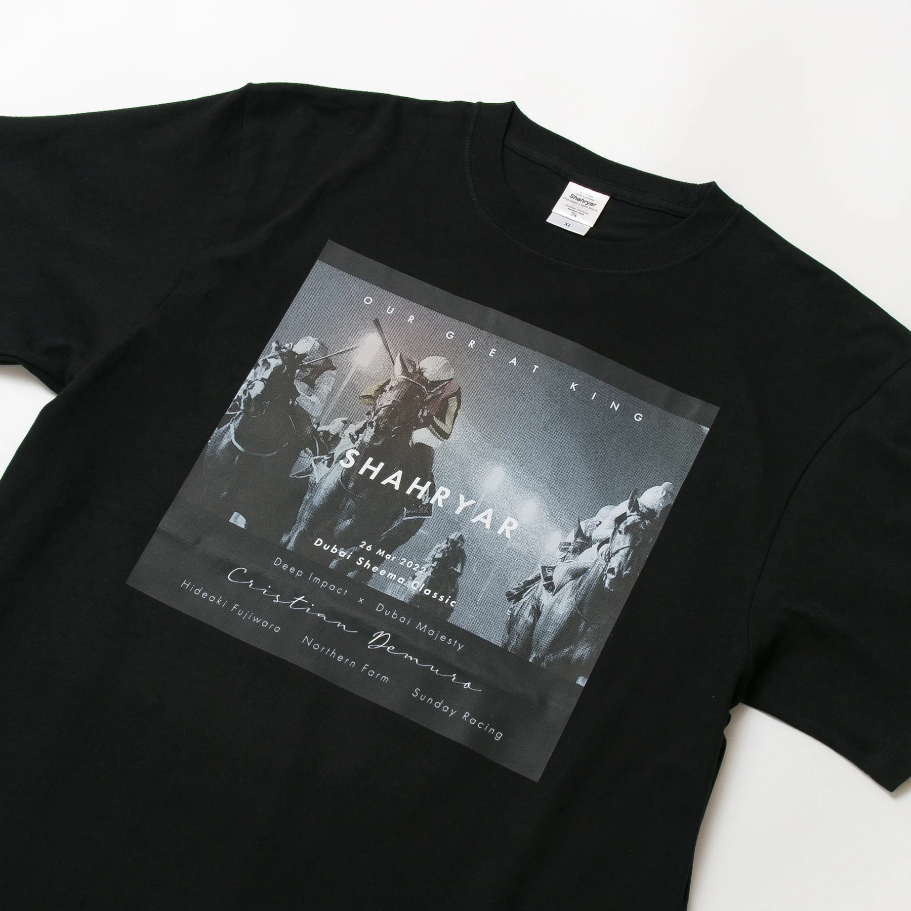 【HORSE GOODS net】シャフリヤール・TシャツA(黒) - Image 9