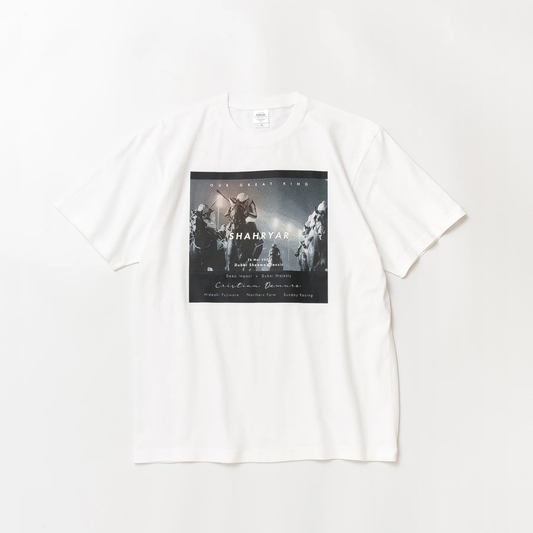 【HORSE GOODS net】シャフリヤール・TシャツA(白) - Image 6