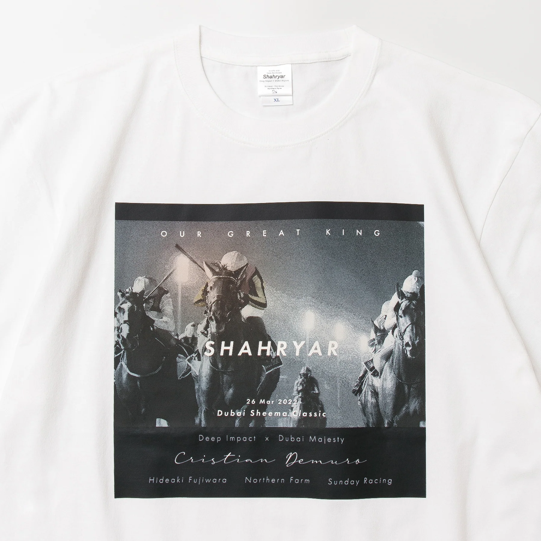 【HORSE GOODS net】シャフリヤール・TシャツA(白) - Image 8