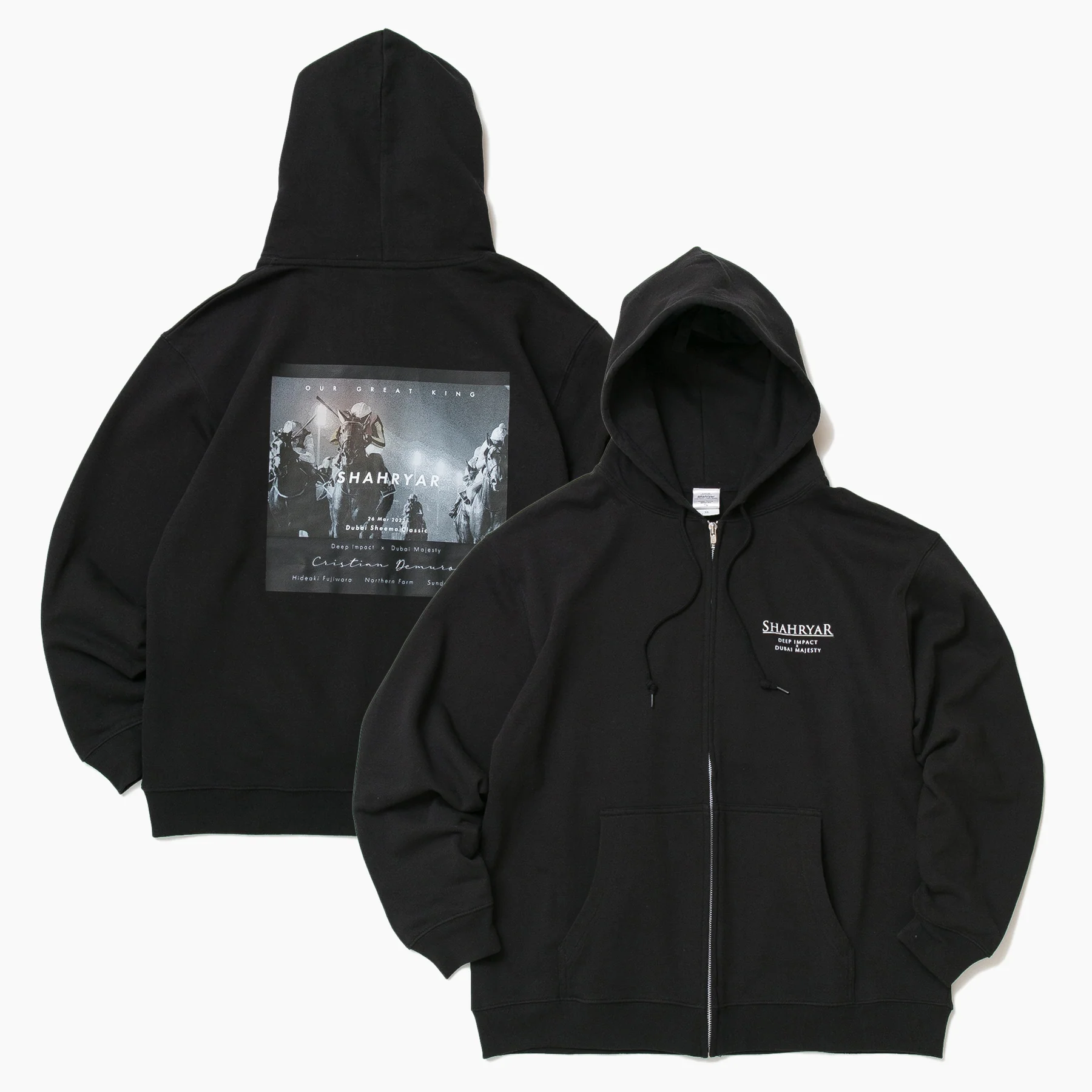 【HORSE GOODS net】シャフリヤール・ジップアップパーカー - Image 10
