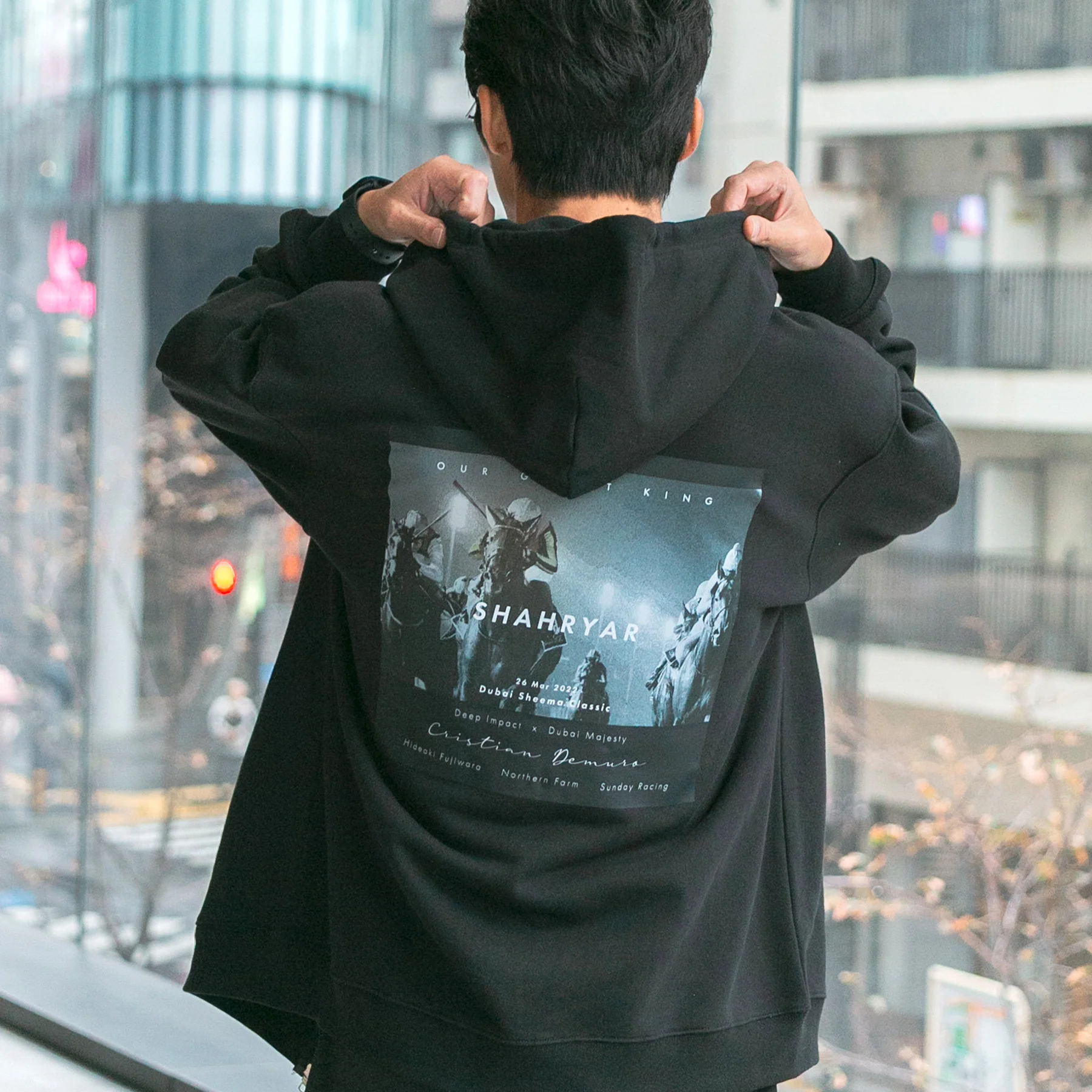 【HORSE GOODS net】シャフリヤール・ジップアップパーカー - Image 4