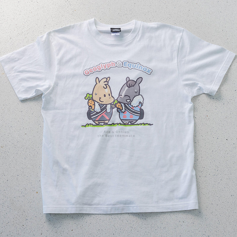 イクイノックス&ジオグリフ・Tシャツ(白) - Image 5