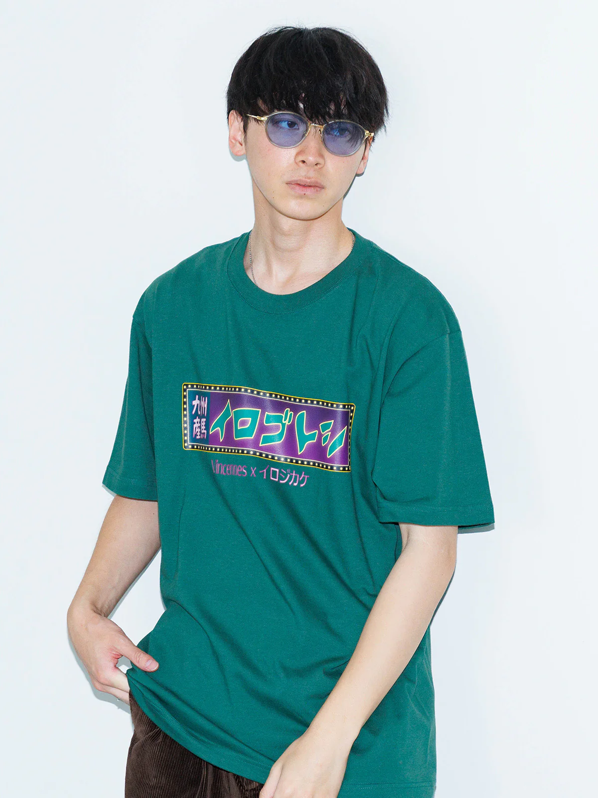 イロゴトシ・TシャツB(グリーン) - Image 3