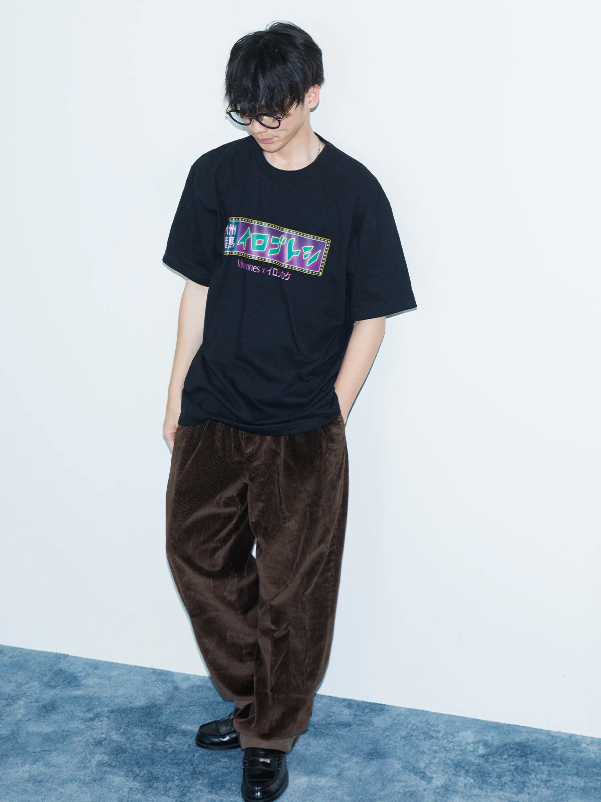 イロゴトシ・TシャツB(黒) - Image 2