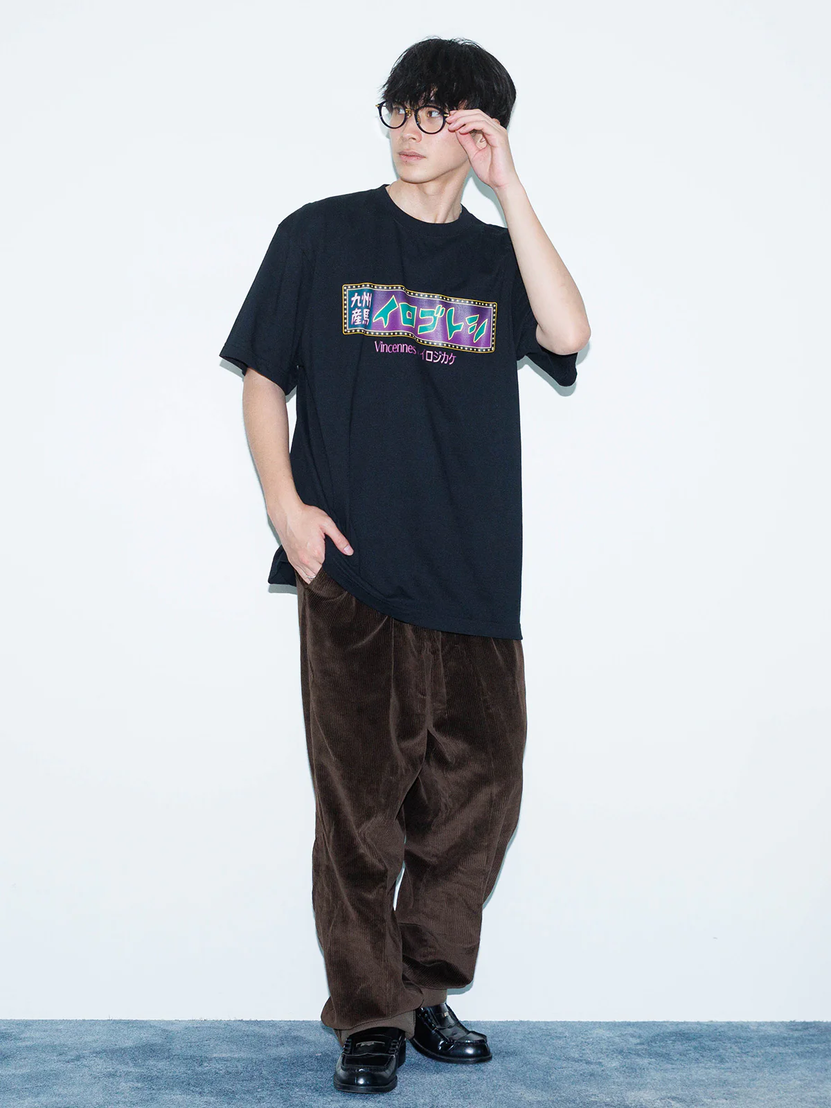 イロゴトシ・TシャツB(黒) - Image 3