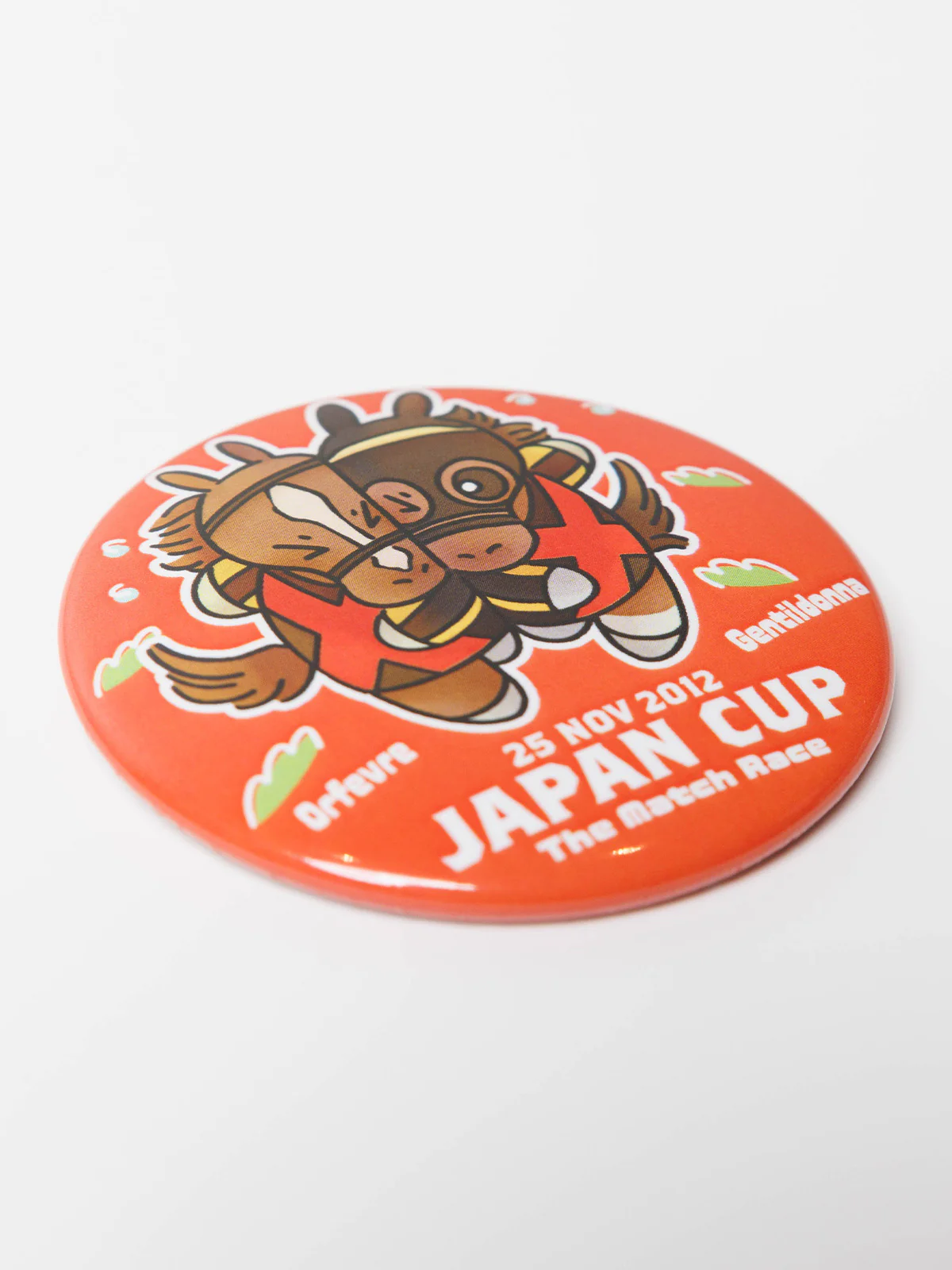 ジェンティルドンナvsオルフェーヴル･缶バッジ - Image 2