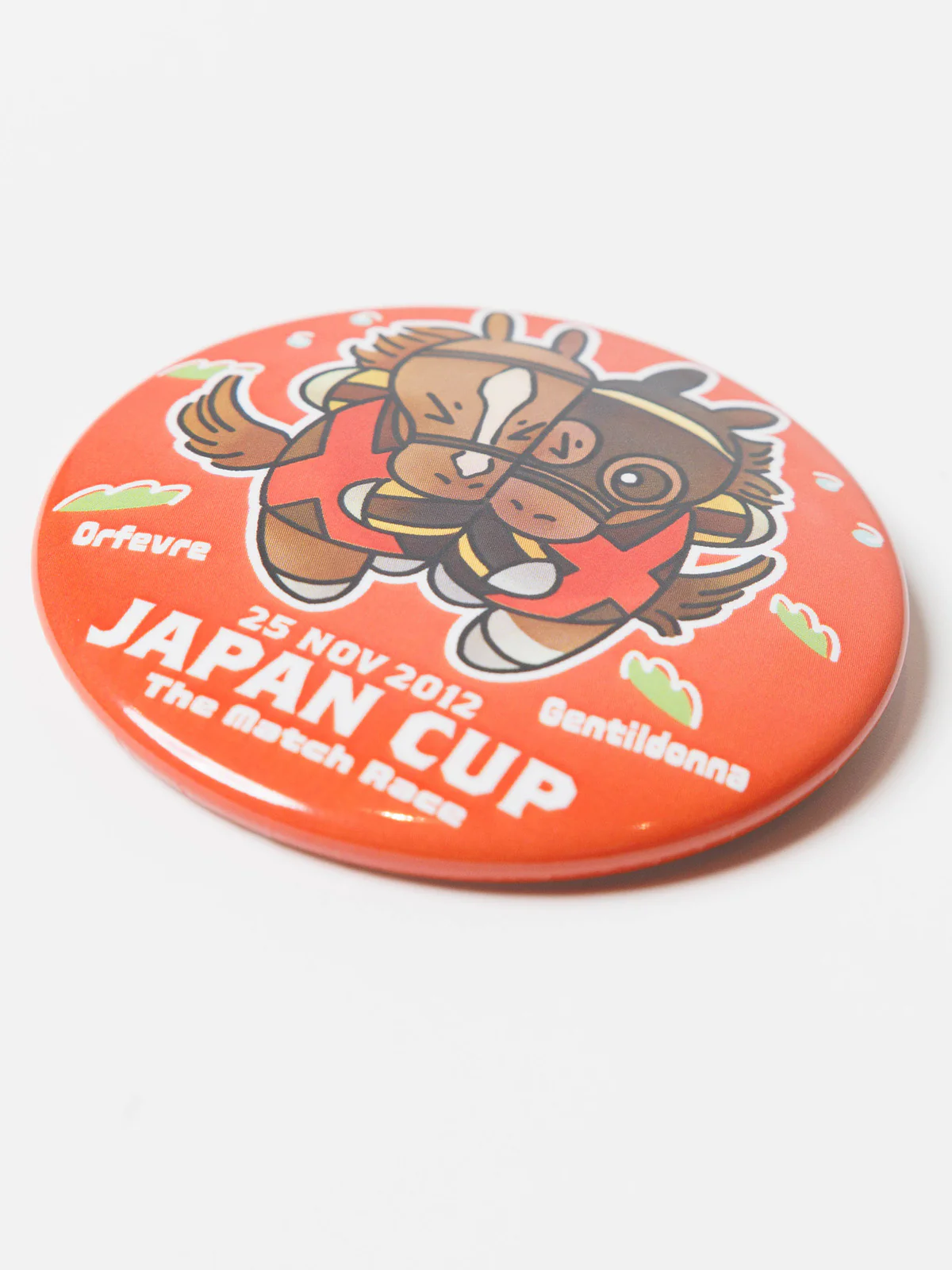 ジェンティルドンナvsオルフェーヴル･缶バッジ - Image 3