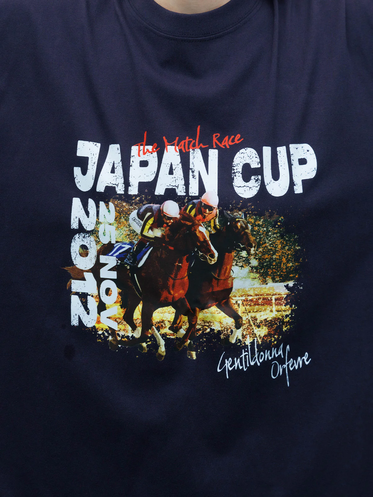 ジェンティルドンナvsオルフェーヴル･Tシャツ(ネイビー) - Image 4