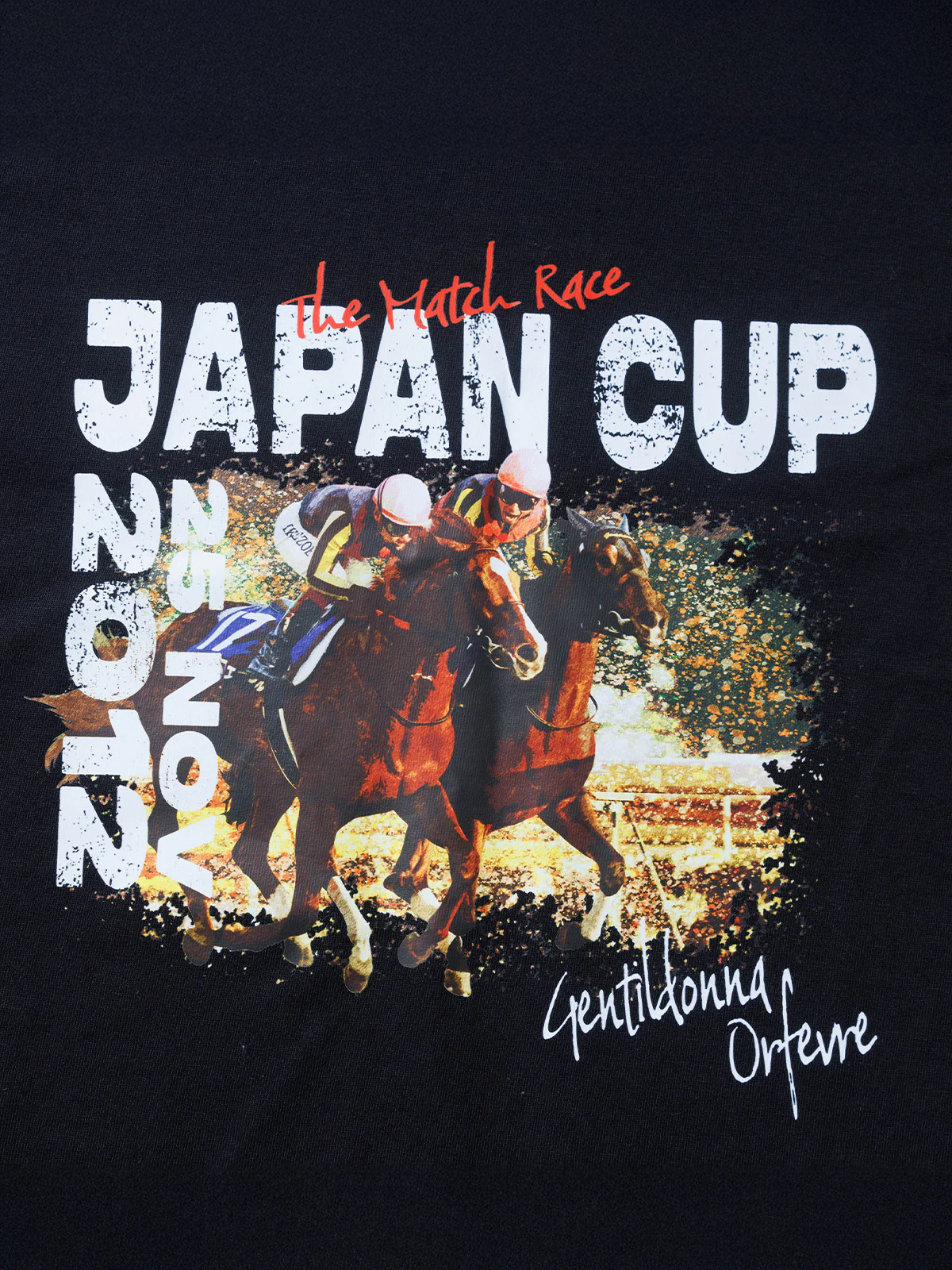 ジェンティルドンナvsオルフェーヴル・Tシャツ(黒) - Image 8