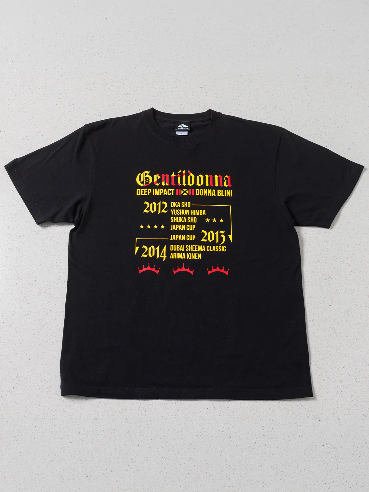 ジェンティルドンナ・Tシャツ(黒) - Image 4