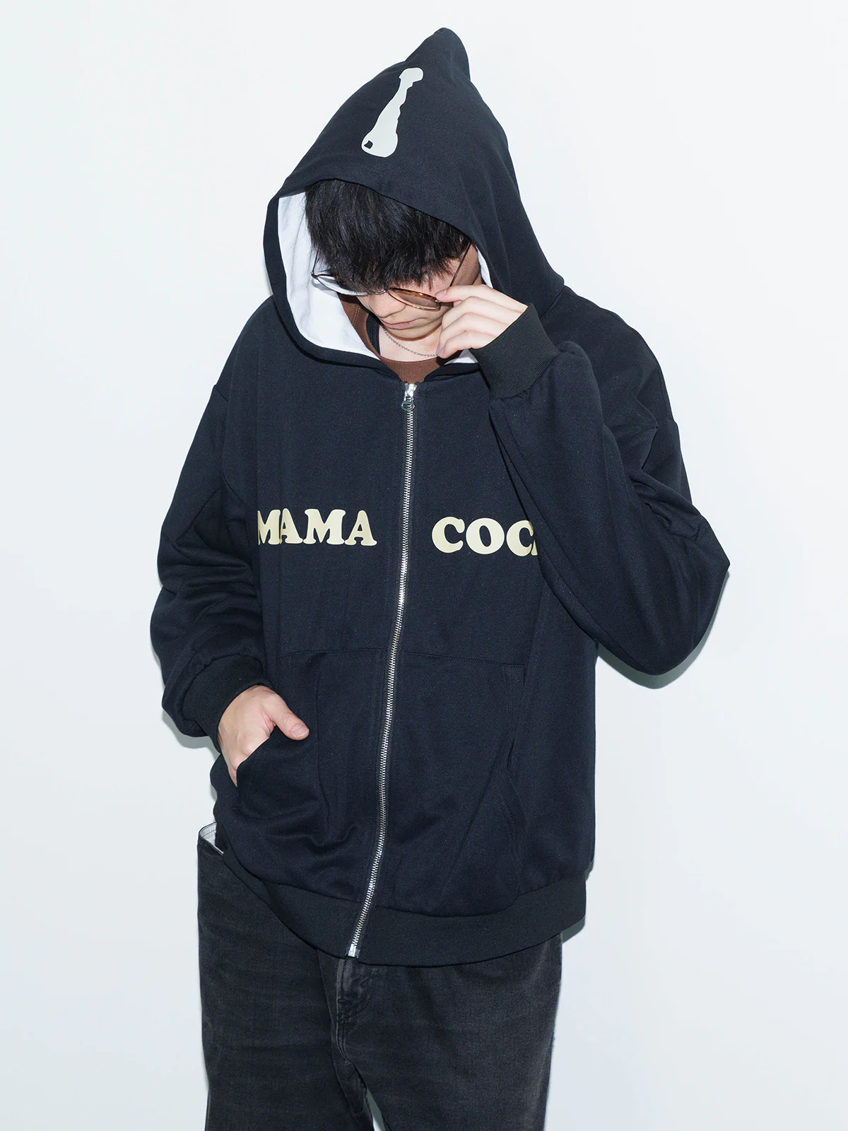 ママコチャ・ジップアップパーカー - Image 5