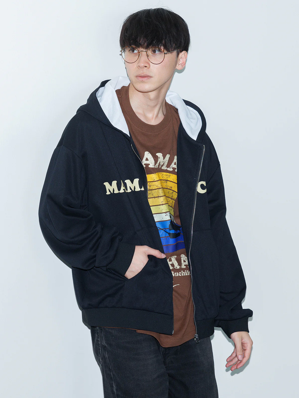 ママコチャ・ジップアップパーカー - Image 7