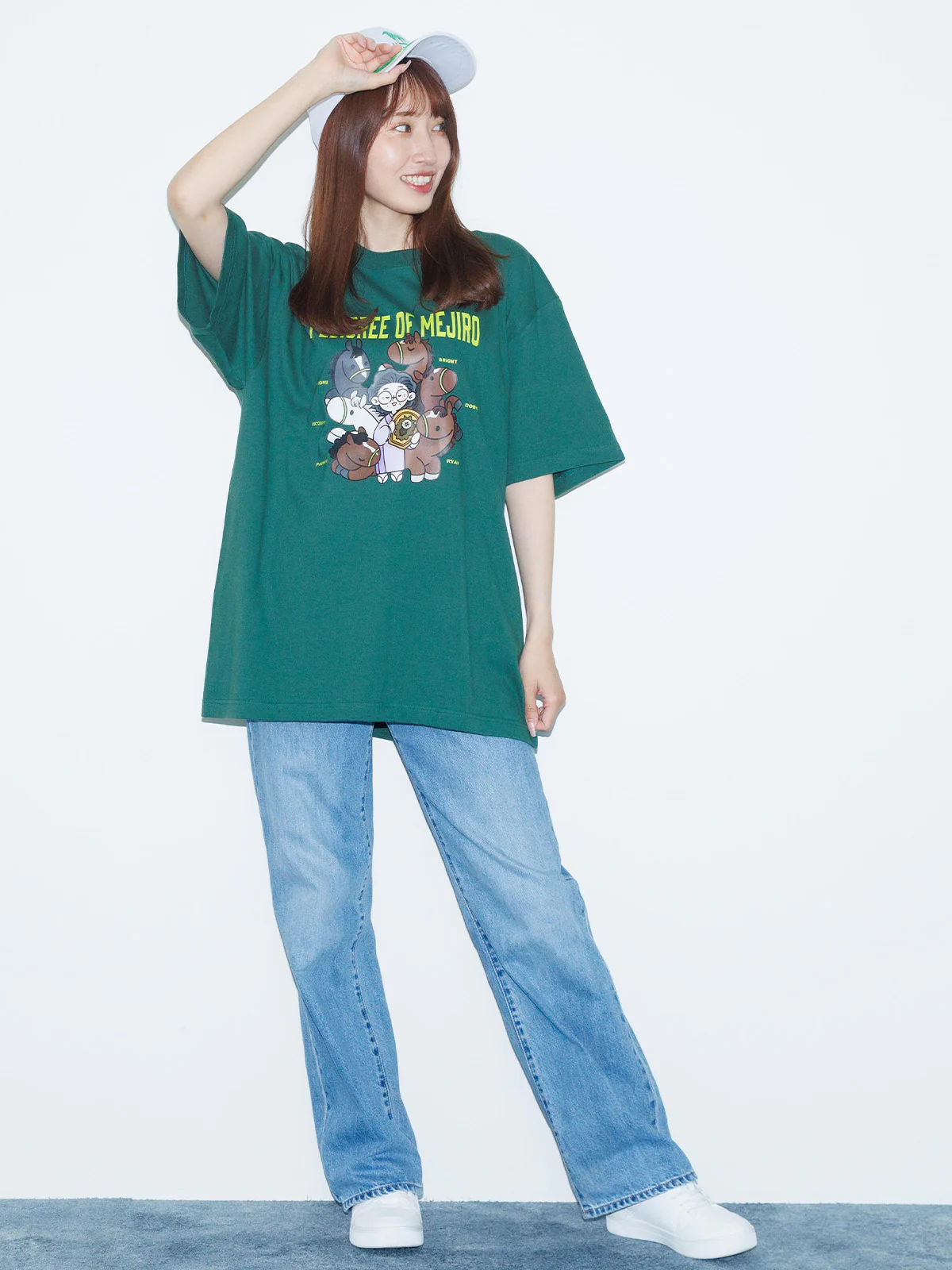 Teamメジロ・Tシャツ(グリーン) - Image 2