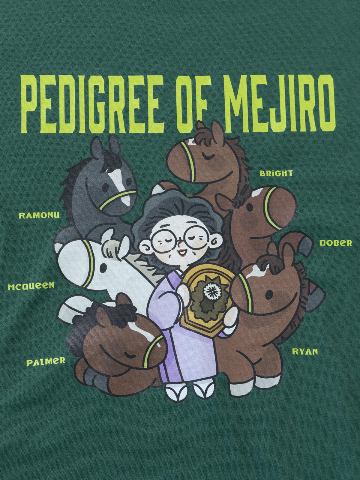 Teamメジロ・Tシャツ(グリーン) - Image 5