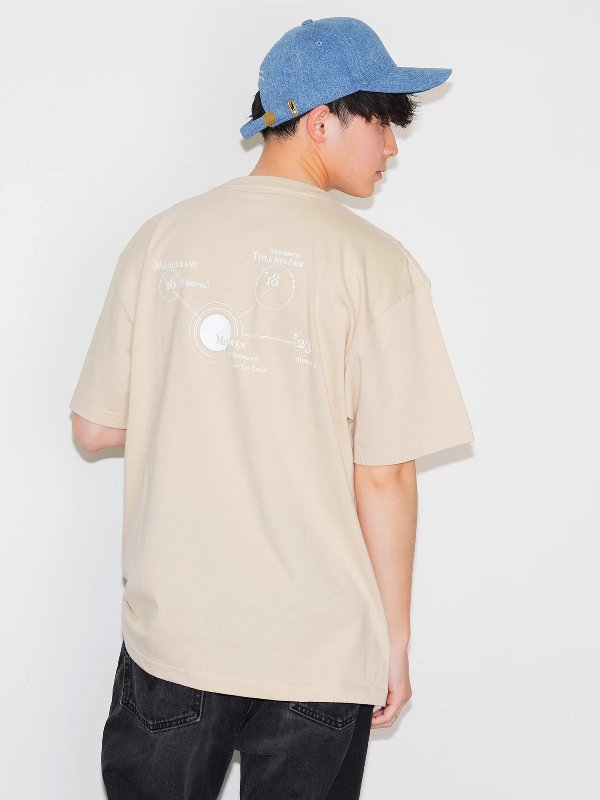 メロディーレーン&タイトルホルダー･Tシャツ(ベージュ) - Image 2