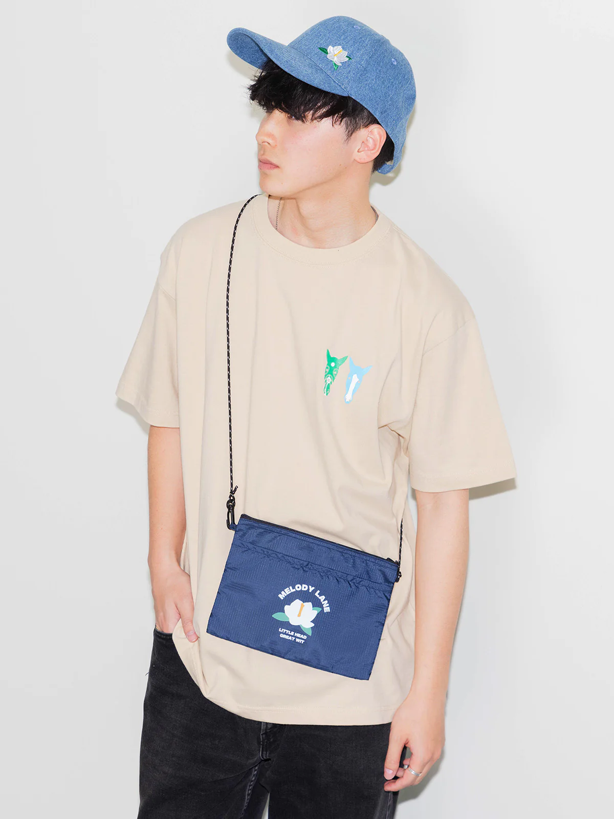メロディーレーン&タイトルホルダー･Tシャツ(ベージュ) - Image 6