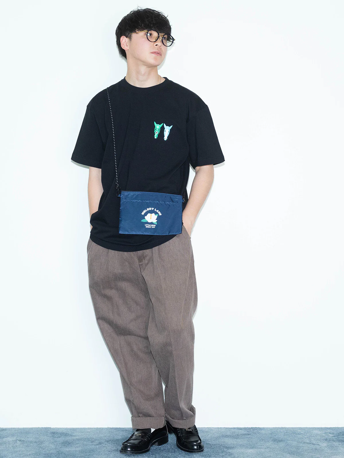 メロディーレーン&タイトルホルダー・Tシャツ(黒) - Image 6