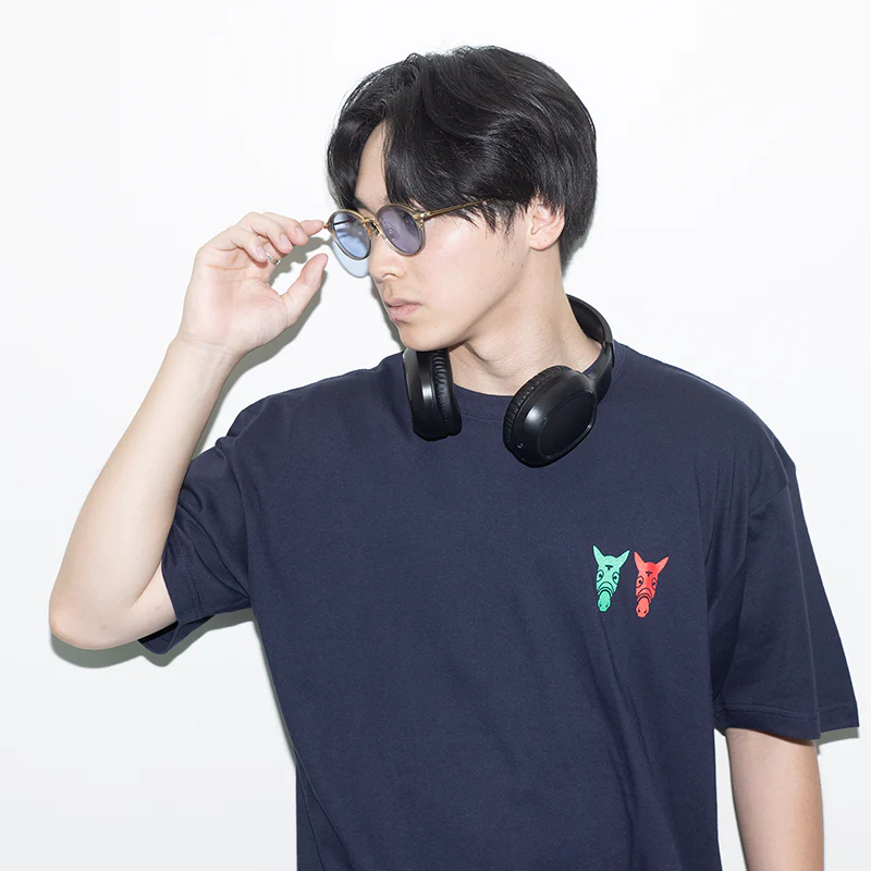 マイネルファンロン＆ユーバーレーベンTシャツ(ネイビー) - Image 4