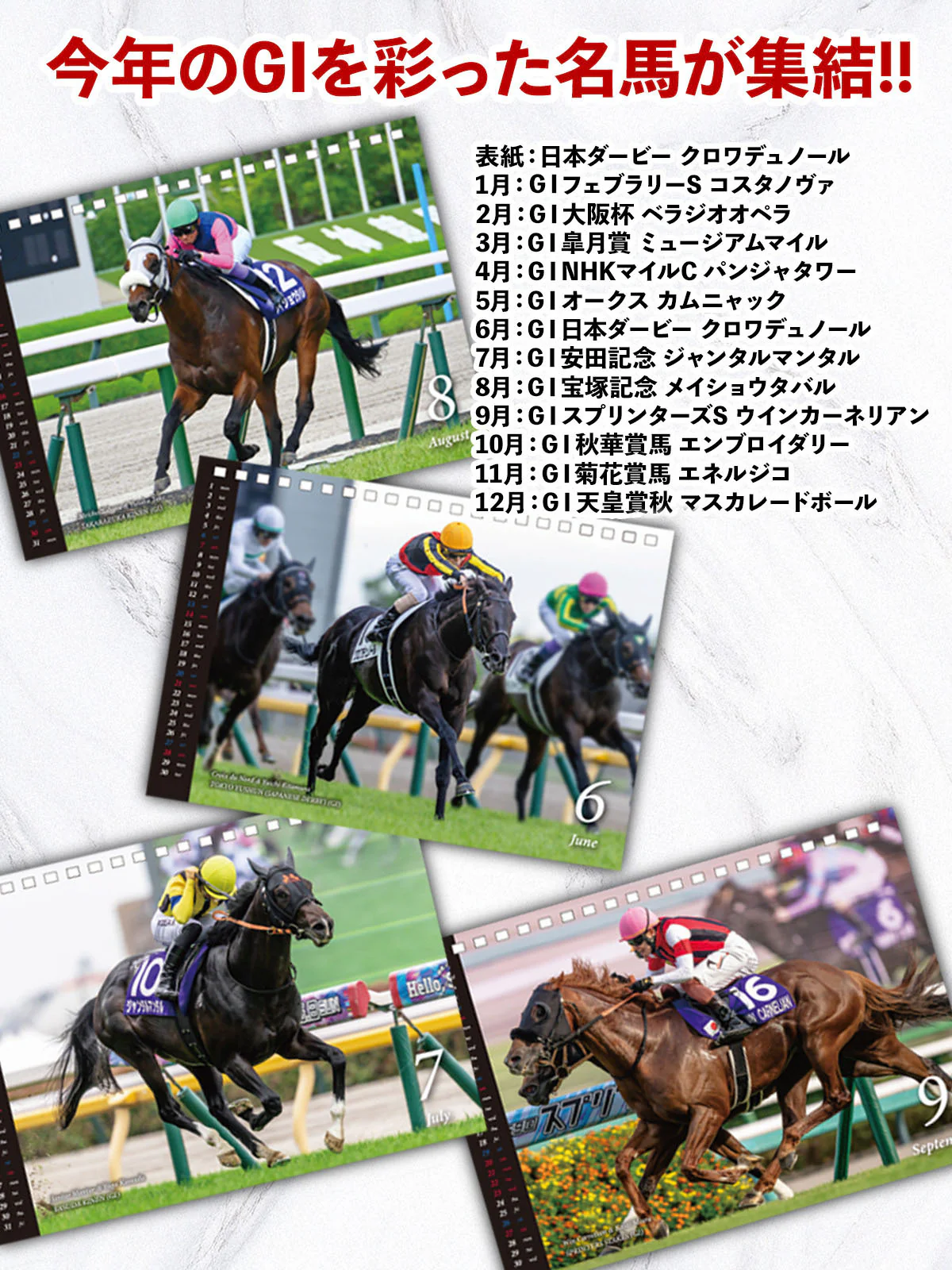 【中央/地方/海外の主要レース記載!】2026 netkeibaカレンダー - Image 3