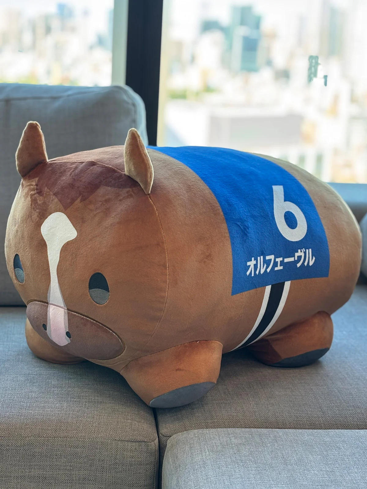 オルフェーヴル・もちもちぬいぐるみクッション - Image 3