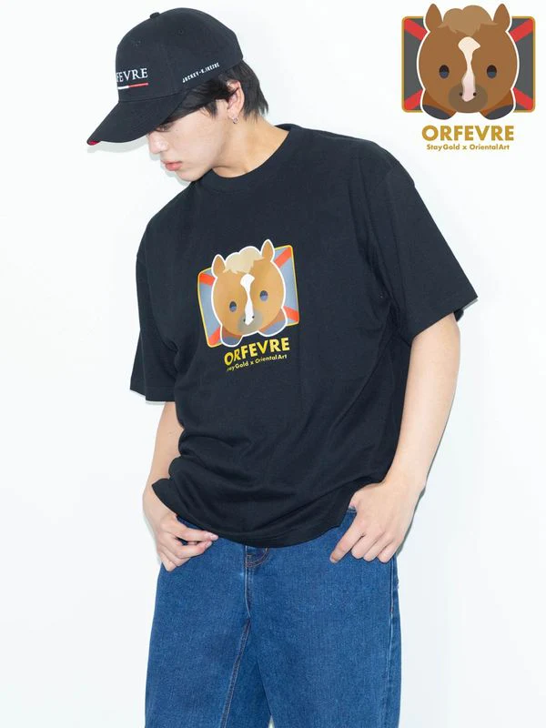 オルフェーヴル・TシャツB(黒)