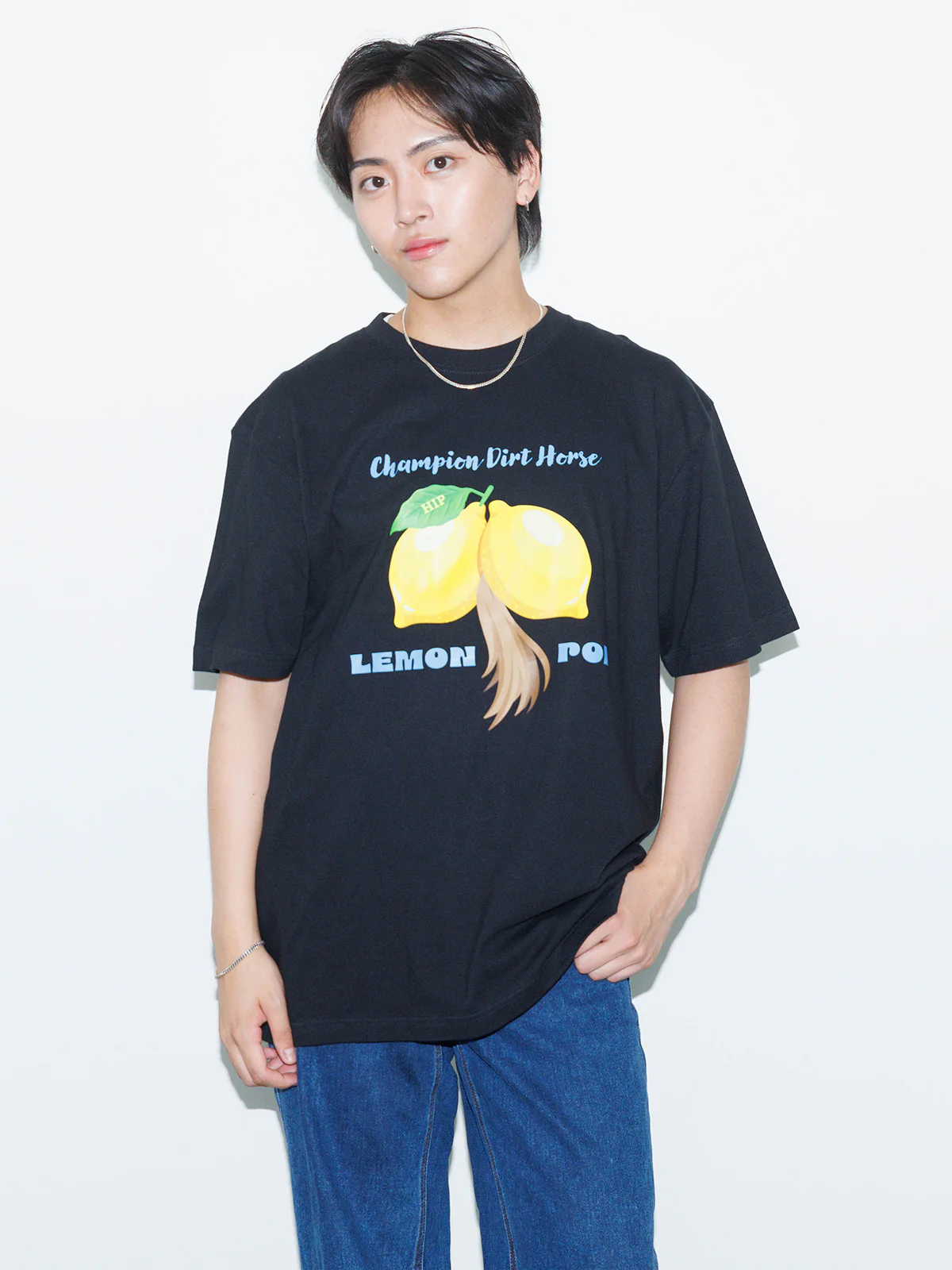 レモンポップ・TシャツA(黒) - Image 5