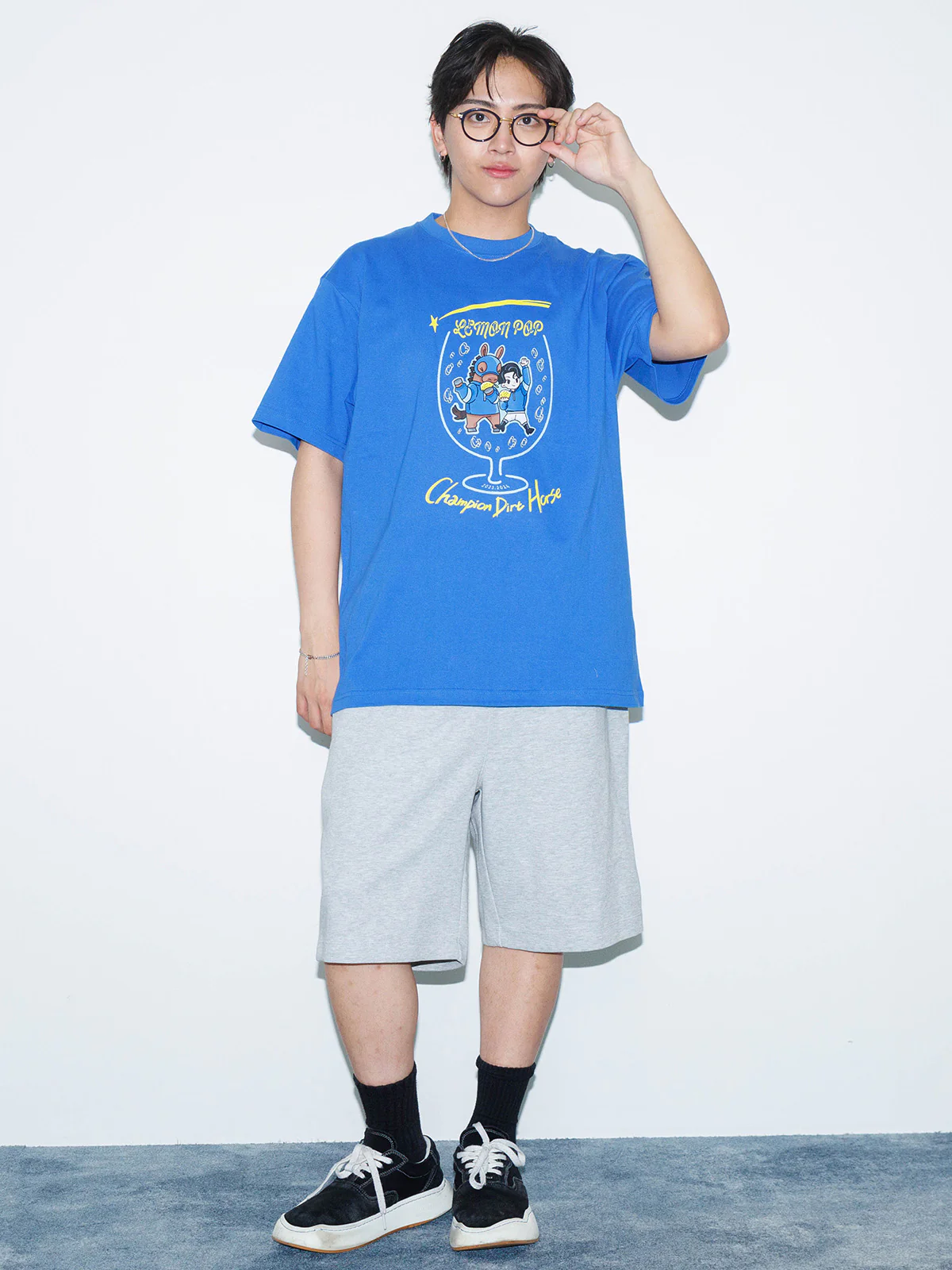 レモンポップ･TシャツB(青) - Image 2