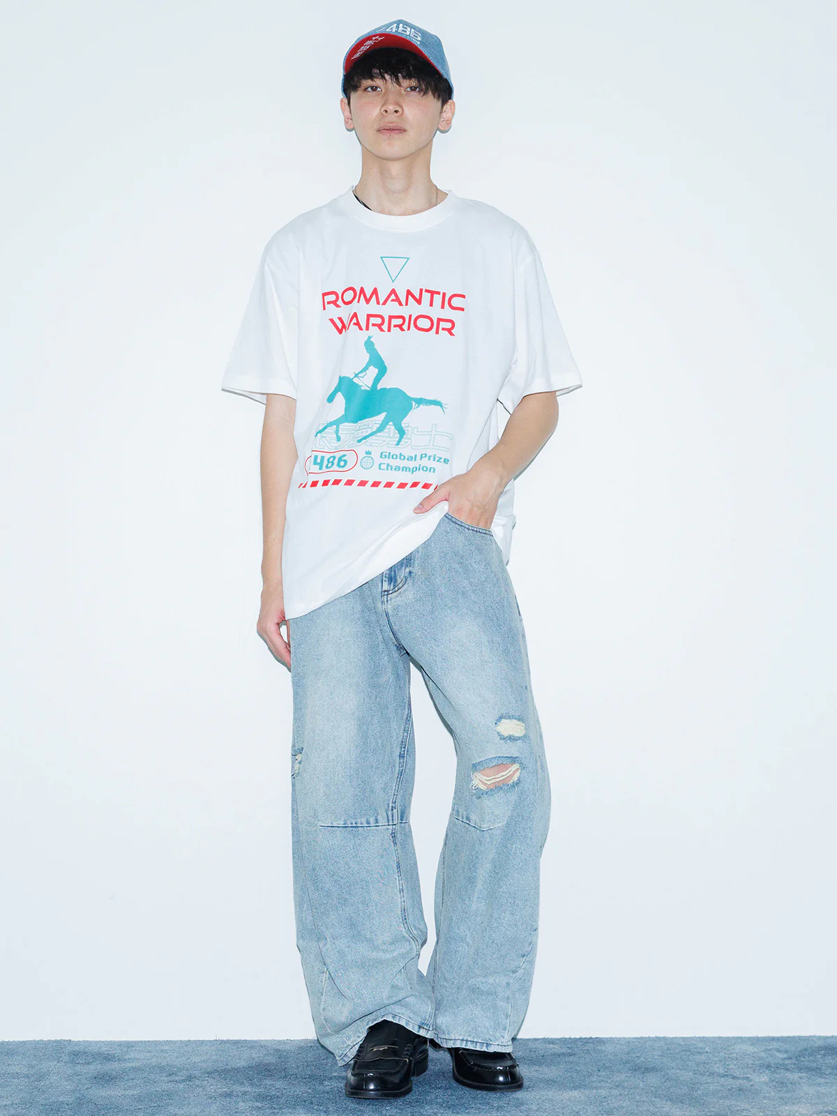 ロマンチックウォリアー・Tシャツ(白) - Image 2