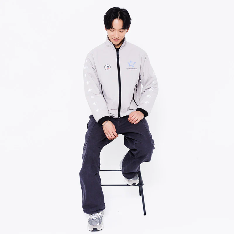 坂井瑠星騎手オリジナルブルゾン(グレー) - Image 4