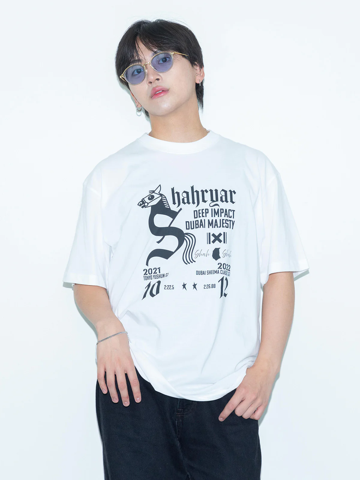 シャフリヤール・Tシャツ(白) - Image 2