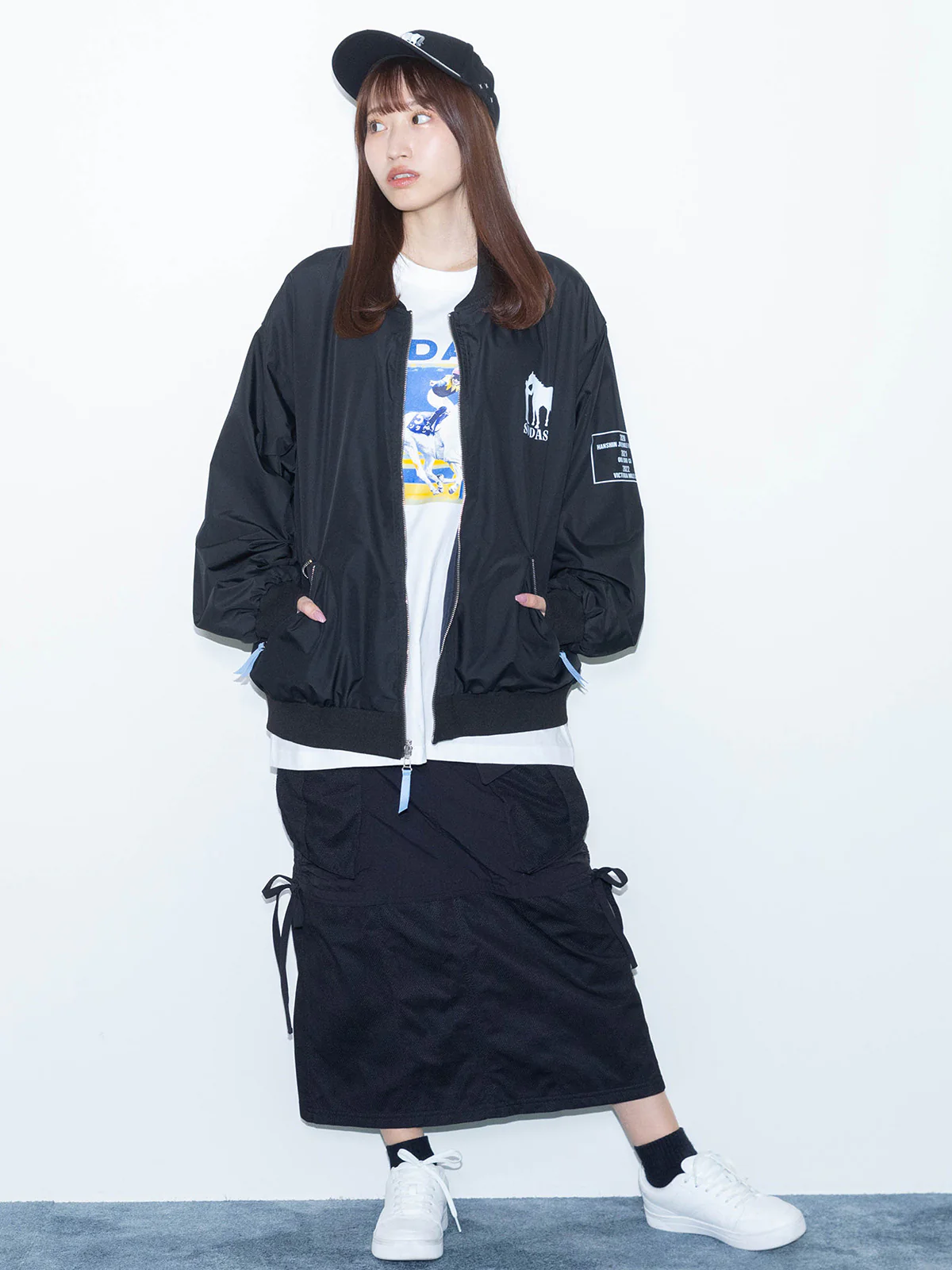 ソダシ・勝負服リバーシブルブルゾン(黒) - Image 8
