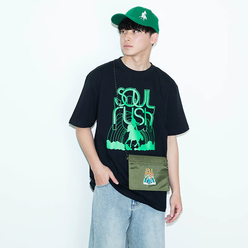 ソウルラッシュ・Tシャツ(黒) - Image 3