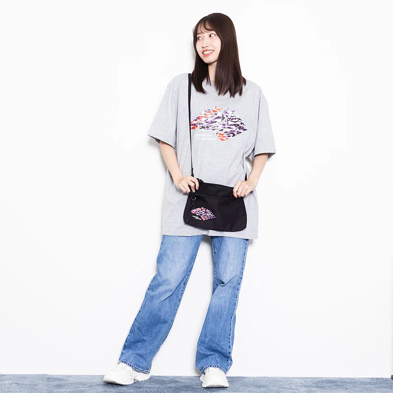 グラスワンダー・スペシャルウィーク:Tシャツ(グレー) - Image 3