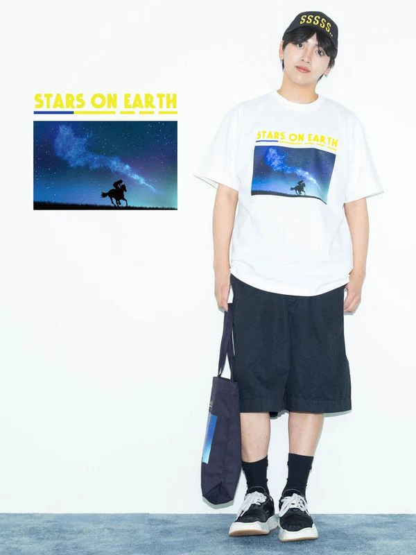 スターズオンアース・Tシャツ(白)