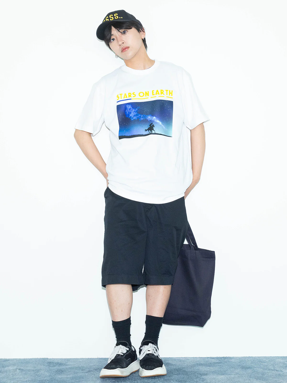 スターズオンアース・Tシャツ(白) - Image 5