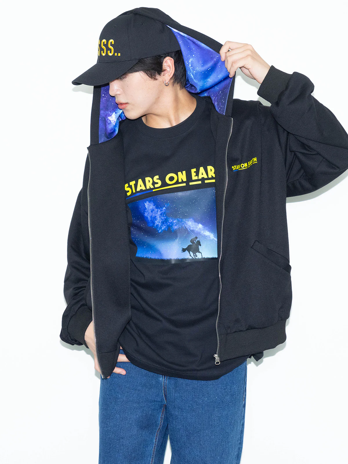 スターズオンアース・ジップアップパーカー - Image 6