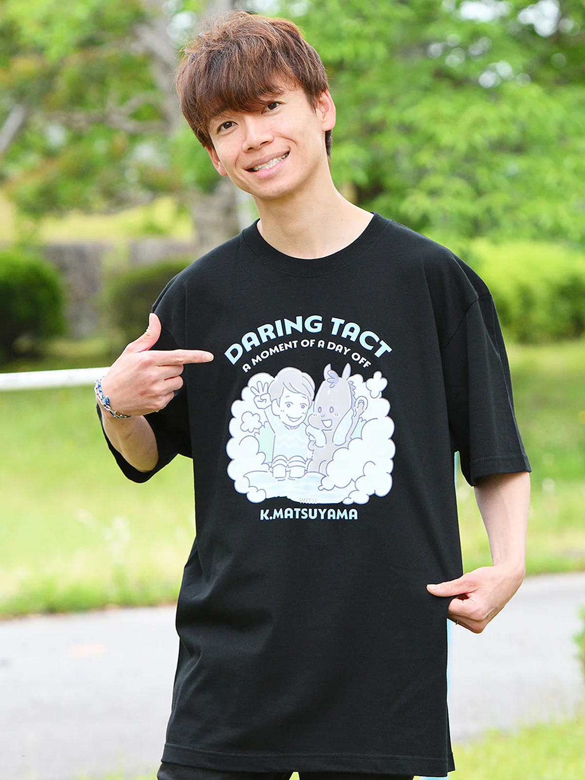 デアリングタクト・Tシャツ(黒)