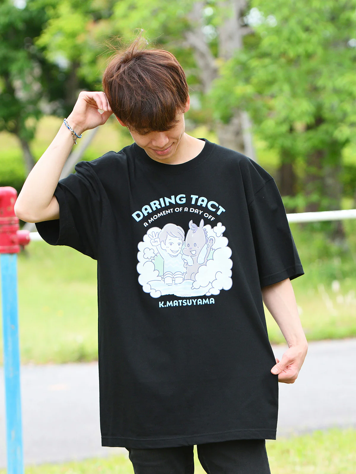 デアリングタクト・Tシャツ(黒) - Image 3