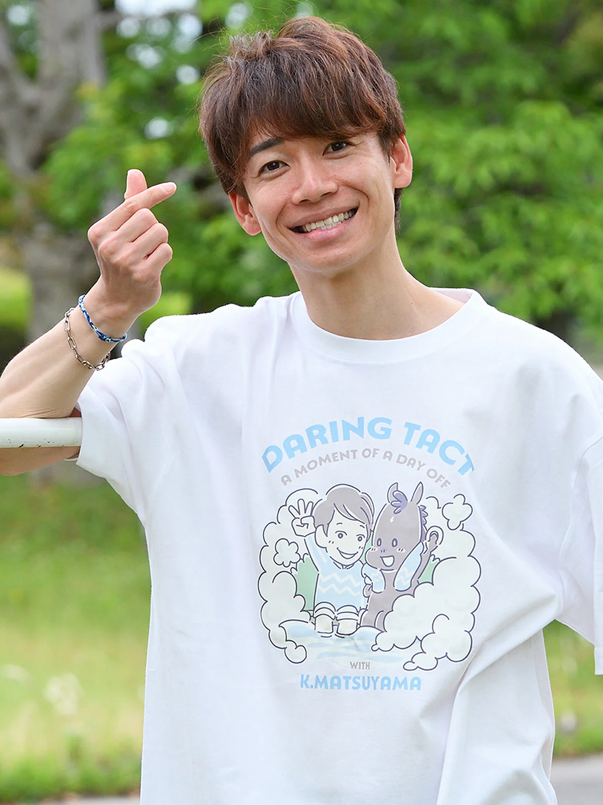 デアリングタクト・Tシャツ(白) - Image 4