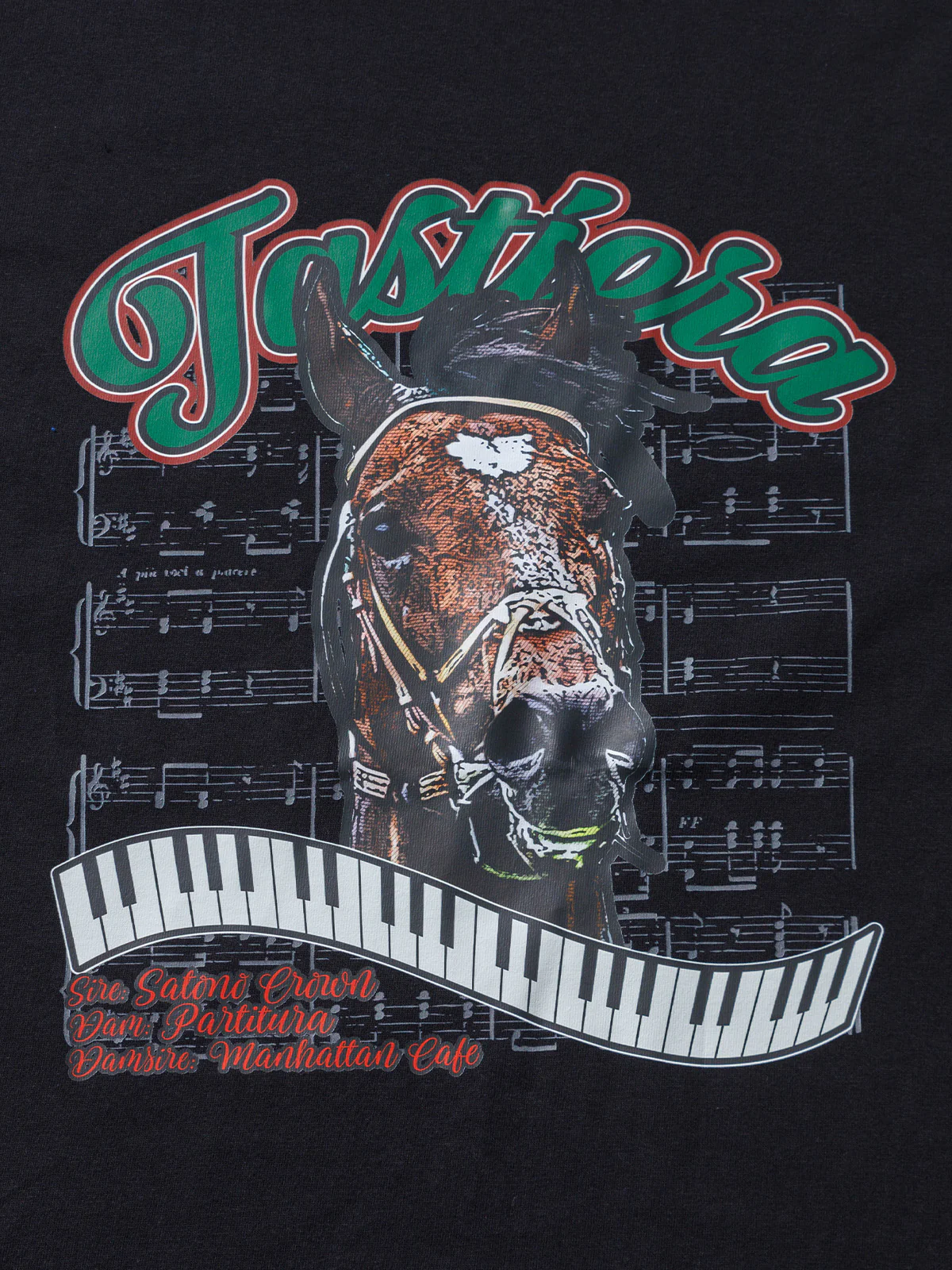 タスティエーラ・Tシャツ(黒) - Image 4