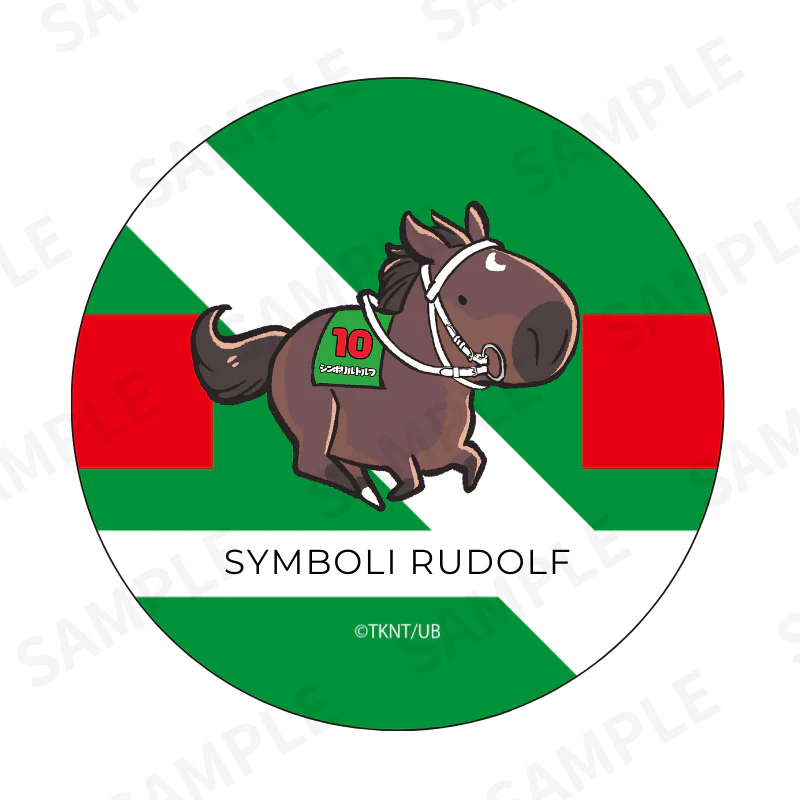 ダービー馬UMA缶バッチコレクション(ランダム全7種)