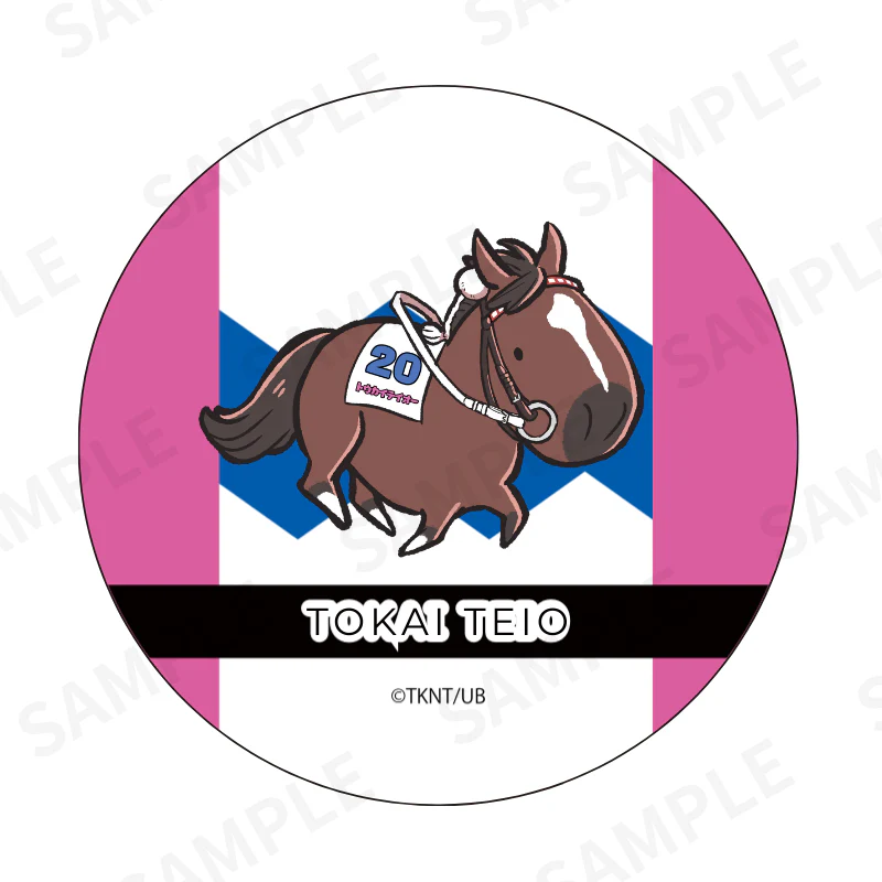 ダービー馬UMA缶バッチコレクション(ランダム全7種) - Image 2