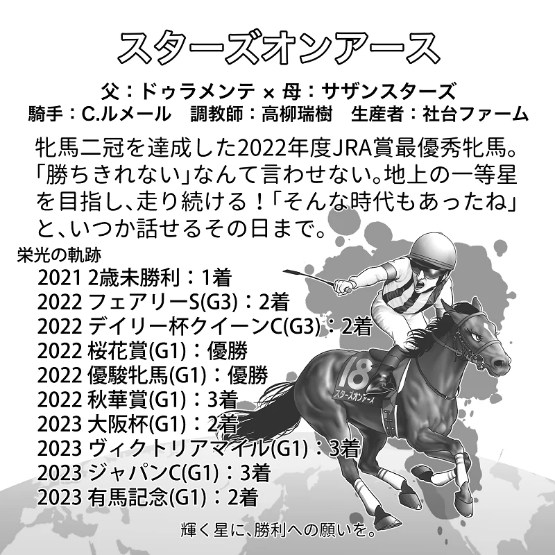グレートホース馬ン列伝シール 10枚入り - Image 13