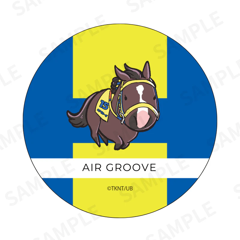 オークス馬UMA缶バッチコレクション(ランダム全7種)