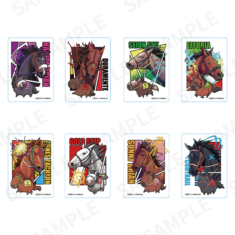 馬とUMAクリアカードコレクション 皐月賞馬UMA Ver(ランダム全8種)