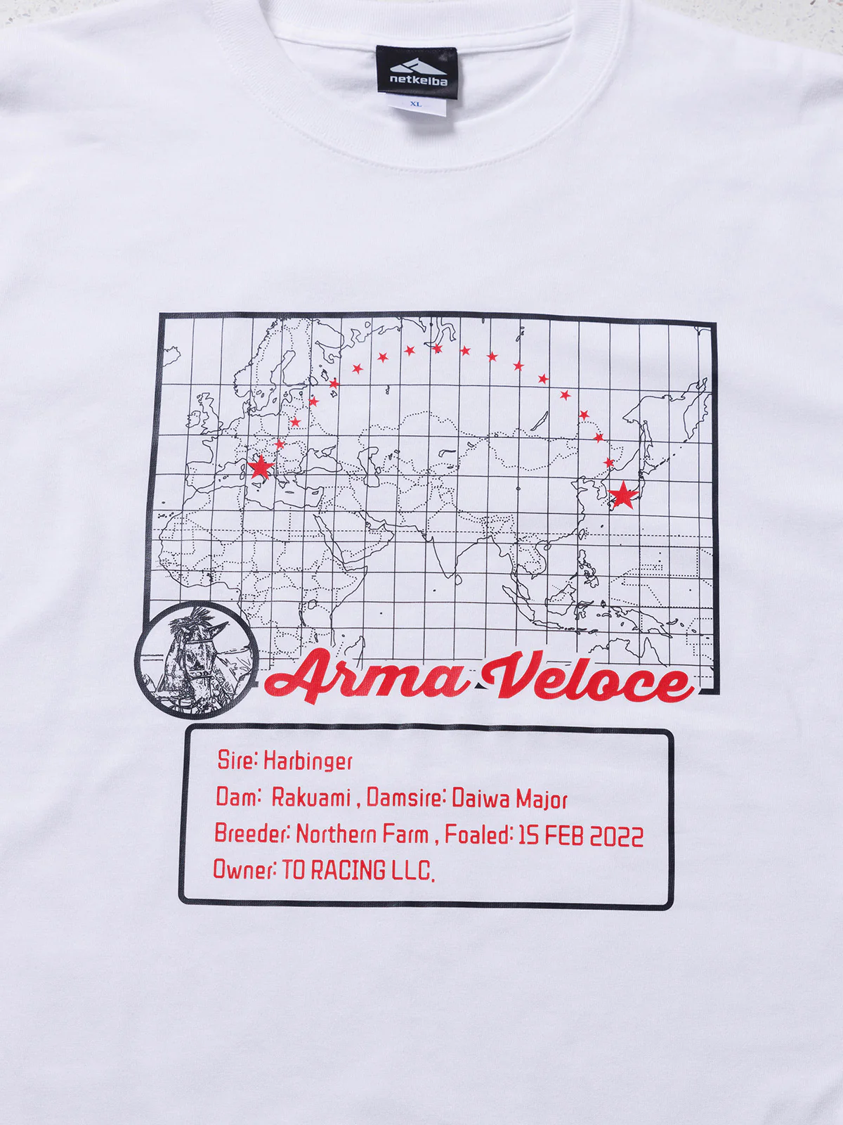 アルマヴェローチェ･Tシャツ(白) - Image 6